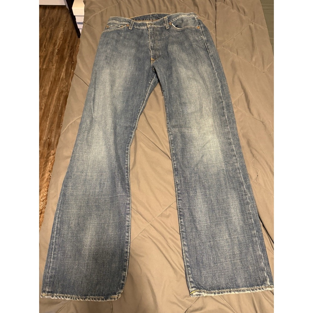 POLO‎ RALPH LAUREN Jeans Co. "Hayden" Relaxed Fit Straight Leg Denim - 36x32